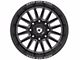Gear Off-Road Leverage Gloss Black Milled 8-Lug Wheel; 20x9; 18mm Offset (11-14 Silverado 2500 HD)