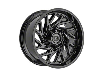 Gear Off-Road 769 Gloss Black 8-Lug Wheel; 20x10; -19mm Offset (11-14 Silverado 3500 HD SRW)