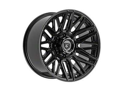 Gear Off-Road 770 Gloss Black 8-Lug Wheel; 20x10; -19mm Offset (11-14 Silverado 3500 HD SRW)