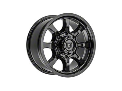 Gear Off-Road 772 Gloss Black 8-Lug Wheel; 18x9; 18mm Offset (11-14 Silverado 3500 HD SRW)