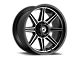 Gear Off-Road 773 Gloss Black Machined 6-Lug Wheel; 17x9; 0mm Offset (07-14 Tahoe)