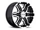 Gear Off-Road Double Pump Gloss Black 6-Lug Wheel; 20x9; 10mm Offset (07-14 Tahoe)