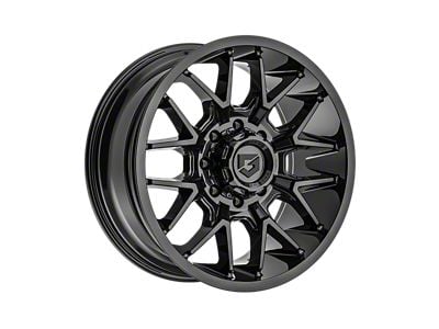 Gear Off-Road 768 Gloss Black 8-Lug Wheel; 20x9; 18mm Offset (08-10 F-250 Super Duty)