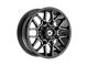 Gear Off-Road 768 Gloss Black Milled 8-Lug Wheel; 20x9; 18mm Offset (11-16 F-250 Super Duty)