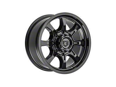 Gear Off-Road 772 Gloss Black 8-Lug Wheel; 18x9; 18mm Offset (11-16 F-250 Super Duty)