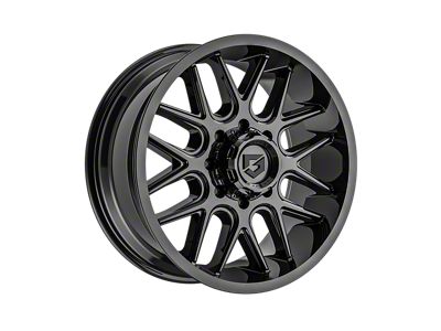 Gear Off-Road 771 Gloss Black 8-Lug Wheel; 20x9; 18mm Offset (11-16 F-350 Super Duty SRW)