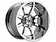 Gear Off-Road Pivot Chrome 6-Lug Wheel; 20x10; -19mm Offset (14-18 Sierra 1500)