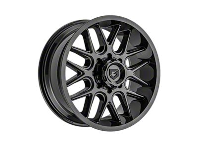 Gear Off-Road 771 Gloss Black 8-Lug Wheel; 20x9; 18mm Offset (15-19 Sierra 2500 HD)
