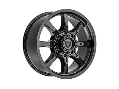 Gear Off-Road 772 Gloss Black 8-Lug Wheel; 20x9; 18mm Offset (15-19 Sierra 2500 HD)