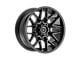 Gear Off-Road 768 Gloss Black 8-Lug Wheel; 20x10; -19mm Offset (15-19 Silverado 2500 HD)