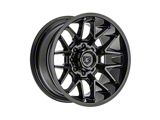 Gear Off-Road 768 Gloss Black 8-Lug Wheel; 20x10; -19mm Offset (15-19 Silverado 3500 HD SRW)