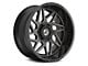 Gear Off-Road Ratio Gloss Black Milled 6-Lug Wheel; 20x12; -44mm Offset (15-20 Yukon)