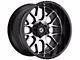 Gear Off-Road Raid Gloss Black Machined 8-Lug Wheel; 20x10; -12mm Offset (17-22 F-250 Super Duty)