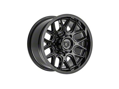 Gear Off-Road 771 Gloss Black 8-Lug Wheel; 17x9; 0mm Offset (17-22 F-350 Super Duty SRW)