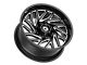 Gear Off-Road 769 Gloss Black Milled 6-Lug Wheel; 18x9; 18mm Offset (24-25 Ranger)