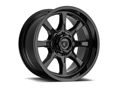 Gear Off-Road 772 Gloss Black 6-Lug Wheel; 20x9; 18mm Offset (24-25 Ranger)