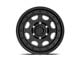 Gear Off-Road 774 Satin Black 6-Lug Wheel; 17x8.5; 15mm Offset (24-25 Ranger)