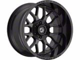 Gear Off-Road Raid Gloss Black 6-Lug Wheel; 18x9; 18mm Offset (24-25 Ranger)