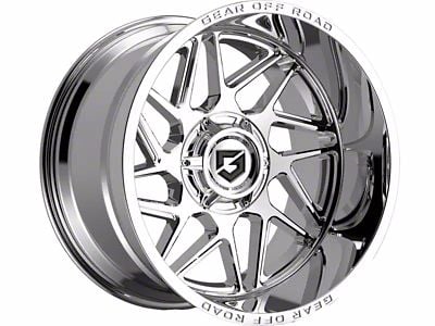 Gear Off-Road Ratio Chrome 8-Lug Wheel; 22x10; -19mm Offset (99-07 F-250 Super Duty)