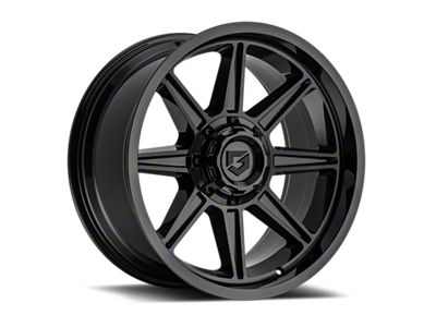 Gear Off-Road 773 Gloss Black 6-Lug Wheel; 20x10; -12mm Offset (23-25 Canyon)