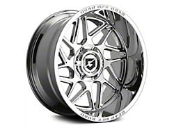 Gear Off-Road Ratio Chrome 6-Lug Wheel; 22x10; -19mm Offset (21-24 F-150)