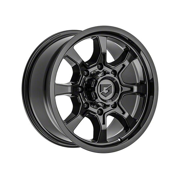 Gear Off-Road F-250 Super Duty 772 Gloss Black 8-Lug Wheel; 18x9; 18mm ...