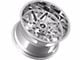 Gear Off-Road Ratio Chrome 8-Lug Wheel; 22x10; -19mm Offset (17-22 F-250 Super Duty)