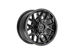 Gear Off-Road 771 Gloss Black 8-Lug Wheel; 17x9; 0mm Offset (23-24 F-350 Super Duty SRW)