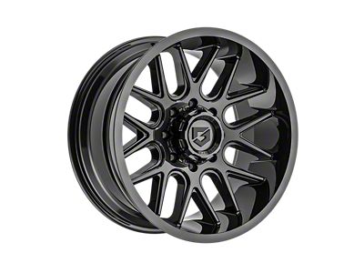 Gear Off-Road 771 Gloss Black 8-Lug Wheel; 20x10; -25mm Offset (23-24 F-350 Super Duty SRW)