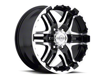 Gear Off-Road Double Pump Gloss Black 6-Lug Wheel; 20x9; 10mm Offset (19-25 RAM 1500)