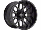 Gear Off-Road Raid Gloss Black 6-Lug Wheel; 18x9; 18mm Offset (19-25 RAM 1500)