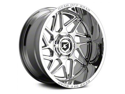 Gear Off-Road Ratio Chrome 6-Lug Wheel; 20x10; -19mm Offset (19-23 Ranger)