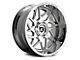 Gear Off-Road Ratio Chrome 6-Lug Wheel; 20x10; -19mm Offset (19-23 Ranger)