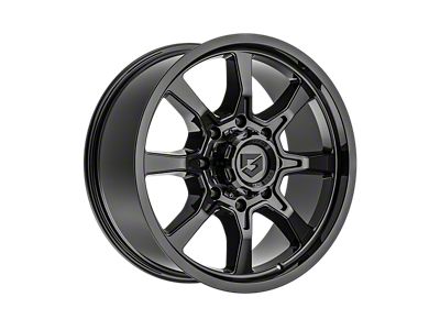 Gear Off-Road 772 Gloss Black 8-Lug Wheel; 20x9; 18mm Offset (20-25 Sierra 2500 HD)