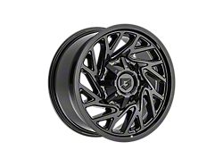 Gear Off-Road 769 Gloss Black 8-Lug Wheel; 18x9; 18mm Offset (20-25 Sierra 3500 HD SRW)