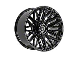 Gear Off-Road 770 Gloss Black 8-Lug Wheel; 20x10; -19mm Offset (20-25 Silverado 2500 HD)