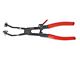 Gedore Tools Hose Clip Plier with Ratchet Locking Mechanism; 110-Degree Angle