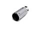 GEM Tubes Barrel Cut Exhaust Tip; 3-Inch; Chrome (Fits 3-Inch Tailpipe)