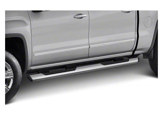 GEM Tubes Octa Series Nerf Side Step Bars; Chrome (19-24 RAM 1500 Quad Cab)