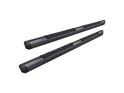 GEM Tubes Octa Series Nerf Side Step Bars; Textured Black (19-23 Ranger SuperCab)