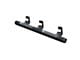 GEM Tubes Octa Series Nerf Side Step Bars; Textured Black (15-19 6.0L Sierra 2500 HD Double Cab)