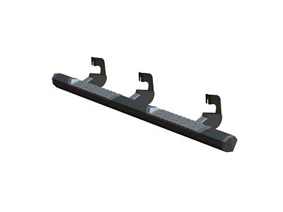 GEM Tubes Octa Series Nerf Side Step Bars; Textured Black (15-19 6.0L Silverado 2500 HD Double Cab)