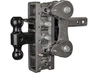 Gen-Y Hitch The BOSS Torsion-Flex 10K Adjustable 2-Inch Receiver Hitch Dual-Ball Mount with Pintle Lock; 7.50-Inch Drop (Universal; Some Adaptation May Be Required)