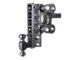 Gen-Y Hitch The BOSS Torsion-Flex 16K Adjustable 2-Inch Receiver Hitch Dual-Ball Mount with Pintle Lock; 10-Inch Drop (Universal; Some Adaptation May Be Required)