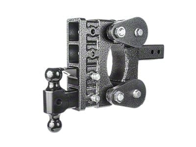 Gen-Y Hitch The BOSS Torsion-Flex 16K Adjustable 2.50-Inch Receiver Hitch Dual-Ball Mount with Pintle Lock; 5-Inch Drop (Universal; Some Adaptation May Be Required)