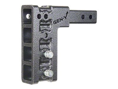 Gen-Y Hitch Mega-Duty 10K Adjustable 2-Inch Receiver Hitch Shank; 7.50-Inch Drop (Universal; Some Adaptation May Be Required)