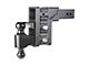 Gen-Y Hitch Mega-Duty 32K Adjustable 3-Inch Receiver Hitch Dual-Ball Mount with Pintle Lock; 6-Inch Drop (Universal; Some Adaptation May Be Required)