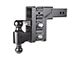 Gen-Y Hitch Mega-Duty 21K Adjustable 2.50-Inch Receiver Hitch Dual-Ball Mount with Pintle Lock; 6-Inch Drop (Universal; Some Adaptation May Be Required)