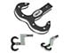 Gen-Y Hitch Tow Hook 2-Inch Receiver Hitch Step; Black/White (Universal; Some Adaptation May Be Required)