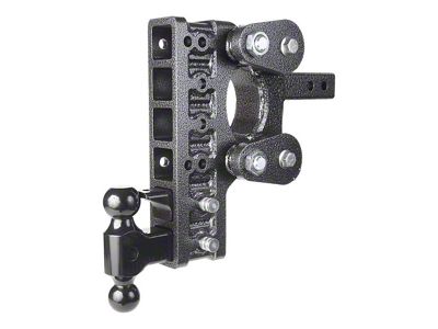 Gen-Y Hitch The BOSS Torsion-Flex 16K Adjustable 2.50-Inch Receiver Hitch Dual-Ball Mount with Pintle Lock; 7.50-Inch Drop (Universal; Some Adaptation May Be Required)